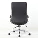 Breathable Mid Back Swivel Computer Chair With Foldable Armrest - Black Home Essentials