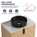 Wall Mounted Bathroom Vanity With Art Sink Home Essentials
