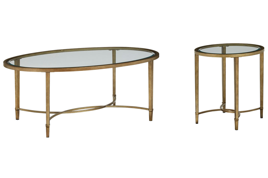 Copia - Oval Cocktail Table Set Magnussen Furniture