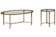 Copia - Oval Cocktail Table Set Magnussen Furniture