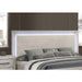 Elegant Style Bed With LED Lights On Headboard Home Essentials