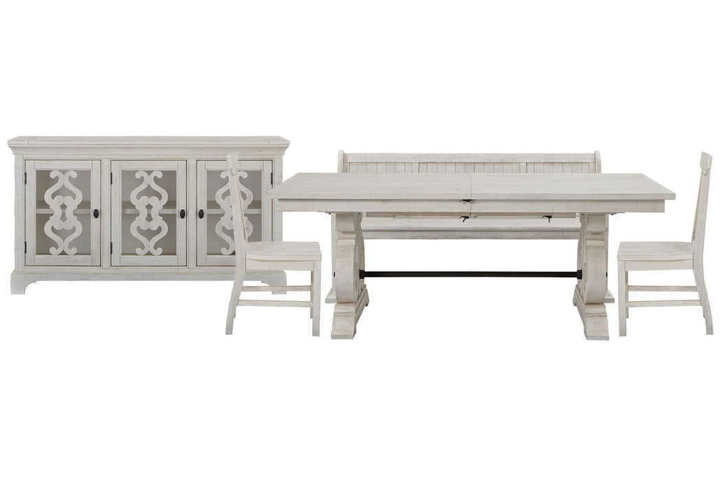 Bronwyn - Extendable Rectangular Dining Table Set Magnussen Furniture