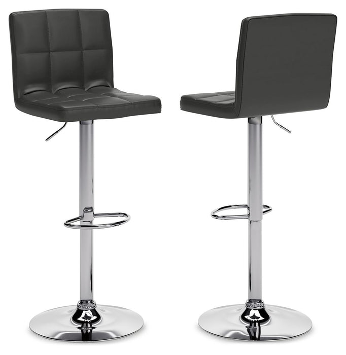 Bellatier - Adjustable Height Barstool (Set of 2) Signature Design by Ashley®