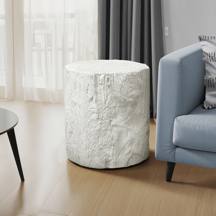 Contemporary Round Accent Table, Indoor / Outdoor 8th Street