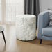 Contemporary Round Accent Table, Indoor / Outdoor 8th Street