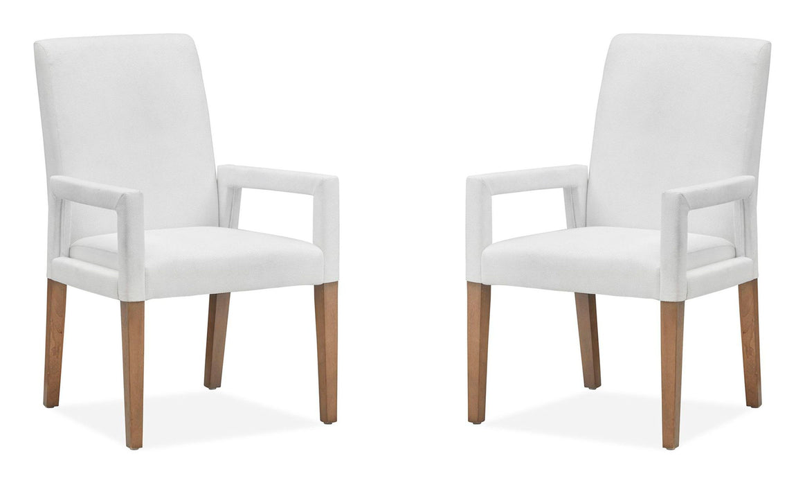 Lindon - Dining Arm Chair With Upholstered Seat & Back (Set of 2) Magnussen Furniture