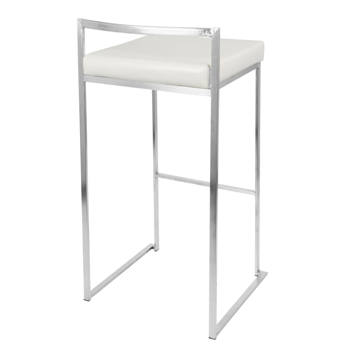 Fuji - Contemporary And Elegant Design Stackable Barstool Lumi Source