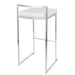 Fuji - Contemporary And Elegant Design Stackable Barstool Lumi Source