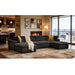 Custom Configuration Modular Sectional With Toss Pillows Home Essentials