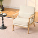 Living Room Chair With Lumbar Pillow Home Essentials