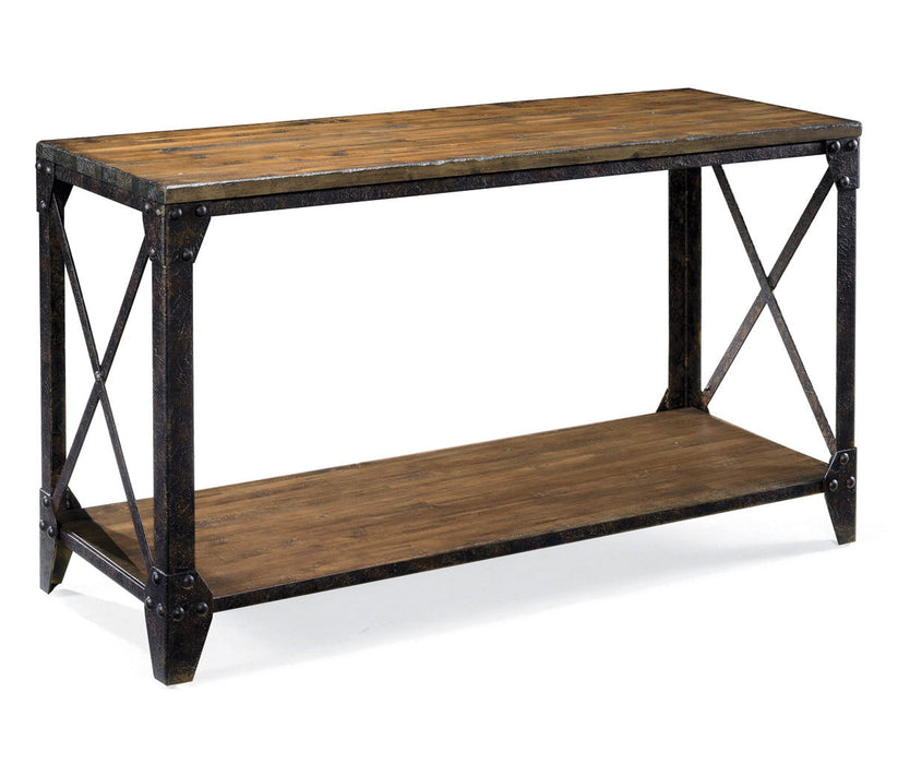 Pinebrook - Rectangular Sofa Table - Distressed Natural Pine Magnussen Furniture