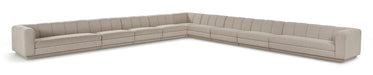 Modari - Sectional - Beige Meridian Furniture