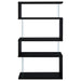 Elias - 4 Shelf Bookshelf With Zigzag Design Furniture Max
