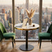 Elegant Round Bistro Table Home Essentials