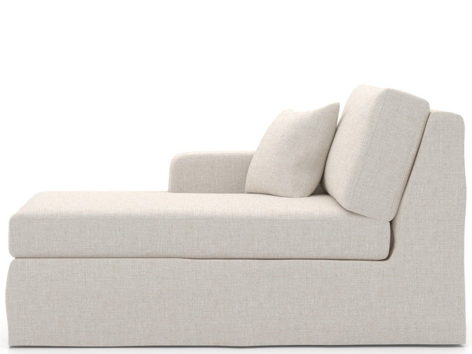 Ryman - Slipcover Chaise LAF, Special Order - Beige Universal Furniture