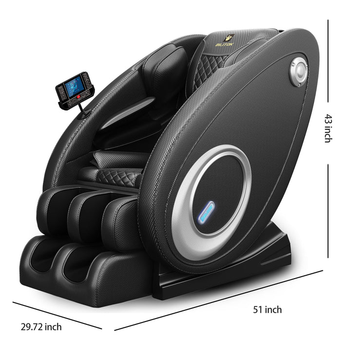 Massage Chair Recliner, Zero Gravity With Full Body Air Pressure - Black Home Essentials