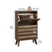 Flip Top Shoe Cabinet Home Essentials