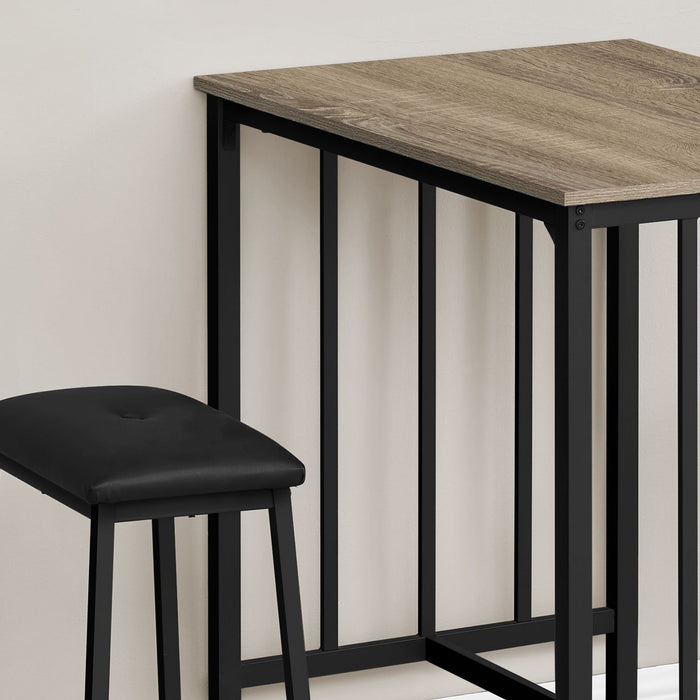 3 Pieces Dining Set, Counter Height, Rectangular, Small, Contemporary & Modern 8th Street