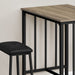 3 Pieces Dining Set, Counter Height, Rectangular, Small, Contemporary & Modern 8th Street
