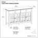 Artisan - 4 Door Sideboard Buffet Simpli-Home