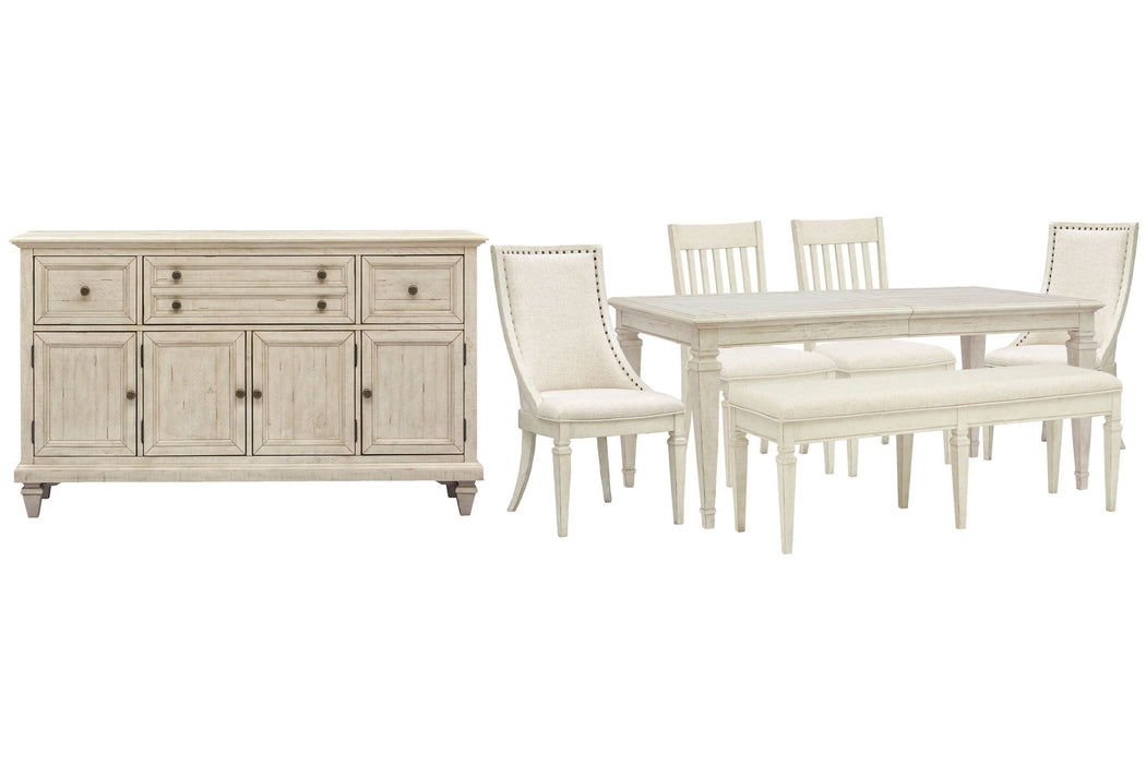 Newport - 7 Piece Extendable Rectangular Dining Table Set Magnussen Furniture