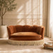 Clara - Scalloped Pet Sofa Bed Jennifer Taylor Home