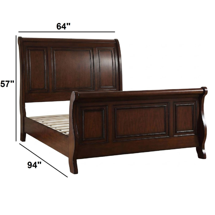 Bed With 2 Panel Headboard And Footboard Home Essentials