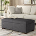 Gabbie - Coffee Table Upholstered Storage Ottoman Simpli-Home