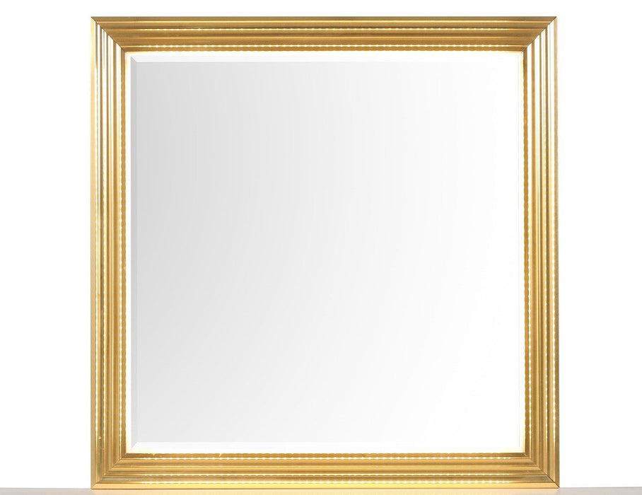 Obsession - Square Mirror - White Matrix Furniture Group