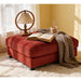 Upholstered Rectangle Ottoman Home Essentials
