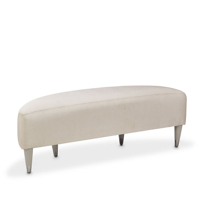 Eclipse - Bed Bench - Moonlight Michael Amini