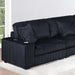 Contemporary Style Chair With Cup Holder Armrest Home Essentials