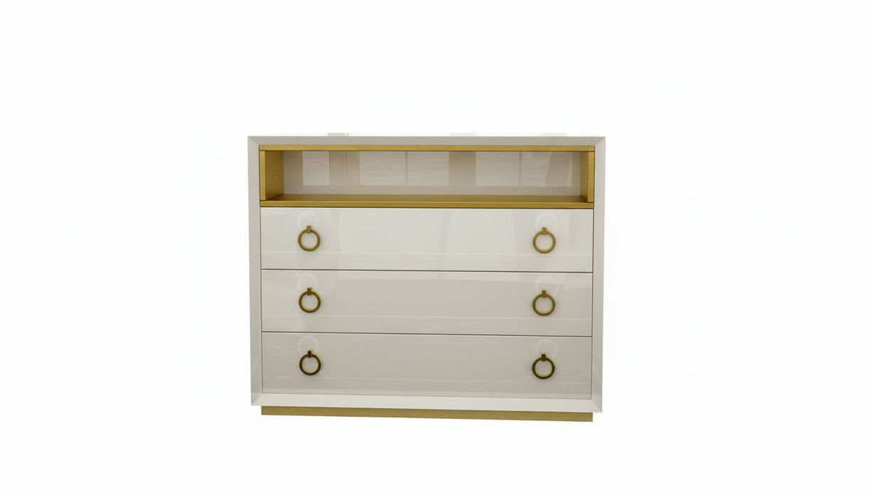 Velvet - Single Dresser - Beige Franco Spain