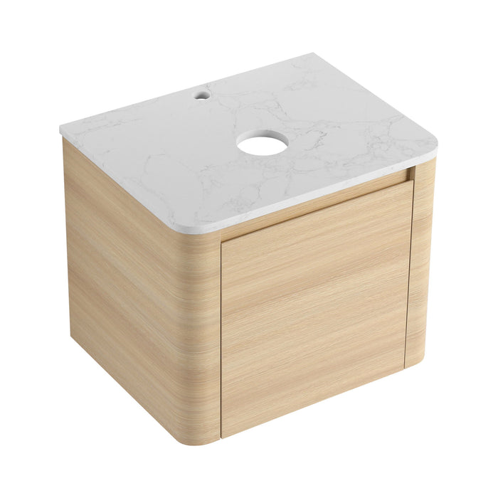 Wall Mounted Bathroom Vanity With Soft Close Door, Excluding Sink Home Essentials