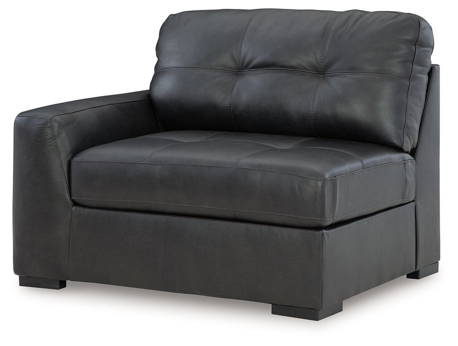 Brindley Pier - Laf Corner Chair - Fog Signature Design by Ashley®
