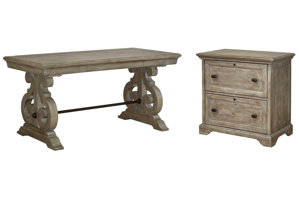 Tinley Park - Writing Desk Set Magnussen Furniture