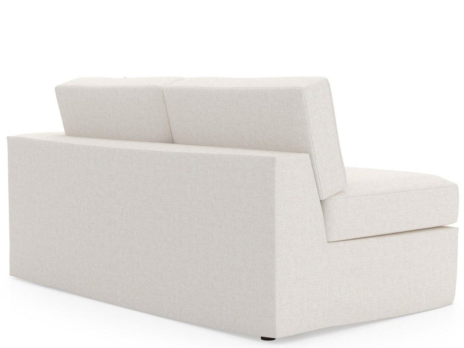 Maxx - Slipcover Loveseat RAF, Special Order - White