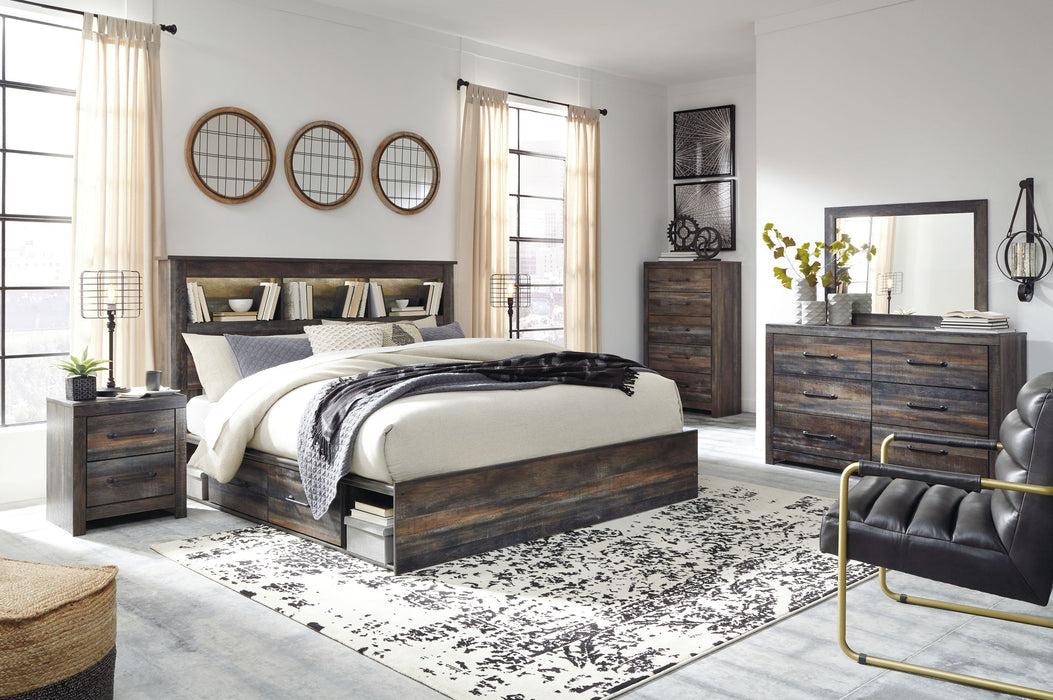 Drystan - Panel Bookcase Bed Signature Design by Ashley®