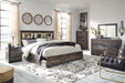 Drystan - Panel Bookcase Bed Signature Design by Ashley®