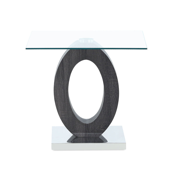 Tracker - End Table - Brown White Global Furniture USA