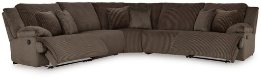 Top Tier - 5 Piece Reclining Sectional Signature Design by Ashley®