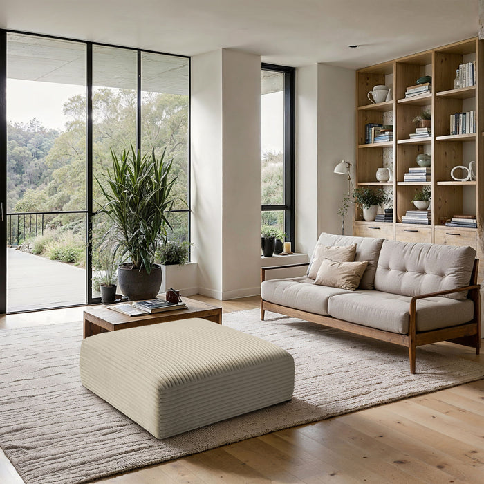 Shaggy - Ottoman Meridian Furniture