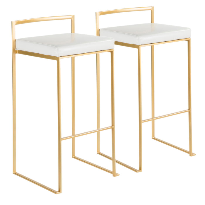 Fuji - Contemporary / Glam & Quality Construction Barstool Lumi Source