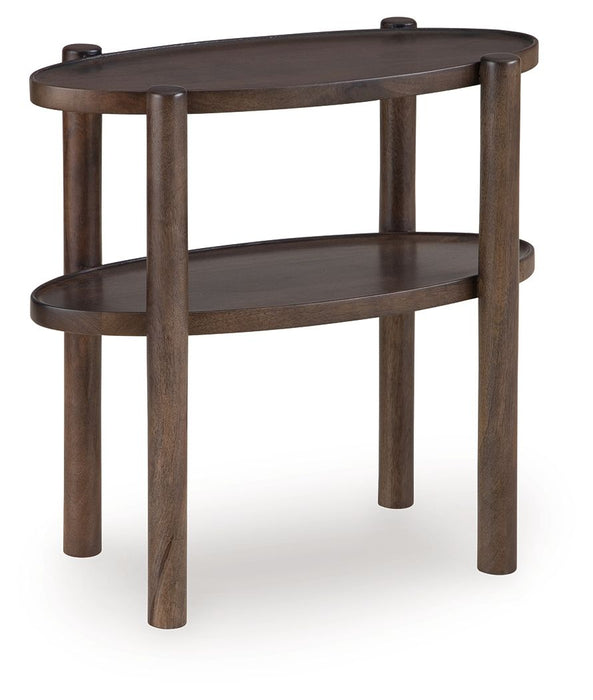 Wiattbury - Accent Table - Gray Brown