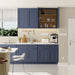 Shaker Wall Cabinet With Soft Close Hinges, Adjustable Shelves, Double Door Home Essentials