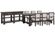 Tauren - Trestle Dining Table Set Magnussen Furniture