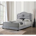 Frankie - Queen Bed - Gray Velvet ACME