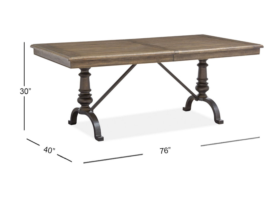 Roxbury Manor - Rectangular Dining Table - Homestead Brown Magnussen Furniture