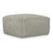 Safford - Square Outdoor / Indoor Pouf Simpli-Home