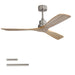52" Smart DC Ceiling Fan With 3 Blades Reversible Silent Motor Daily Nest
